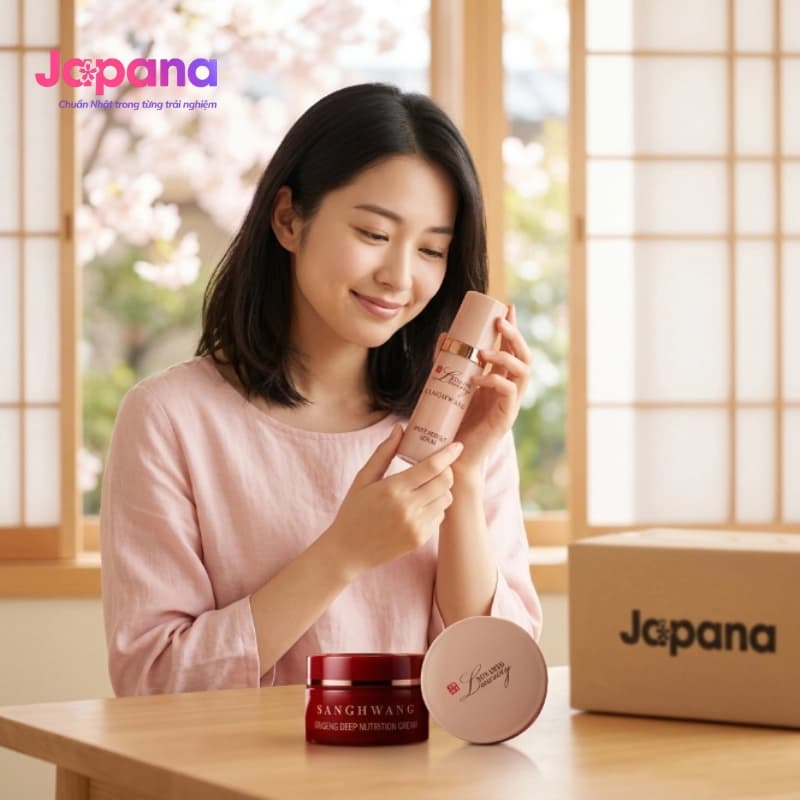 Bộ 3 món dưỡng ẩm và dưỡng trắng Nấm Thượng Hoàng và Nhân Sâm Tenamyd minisize