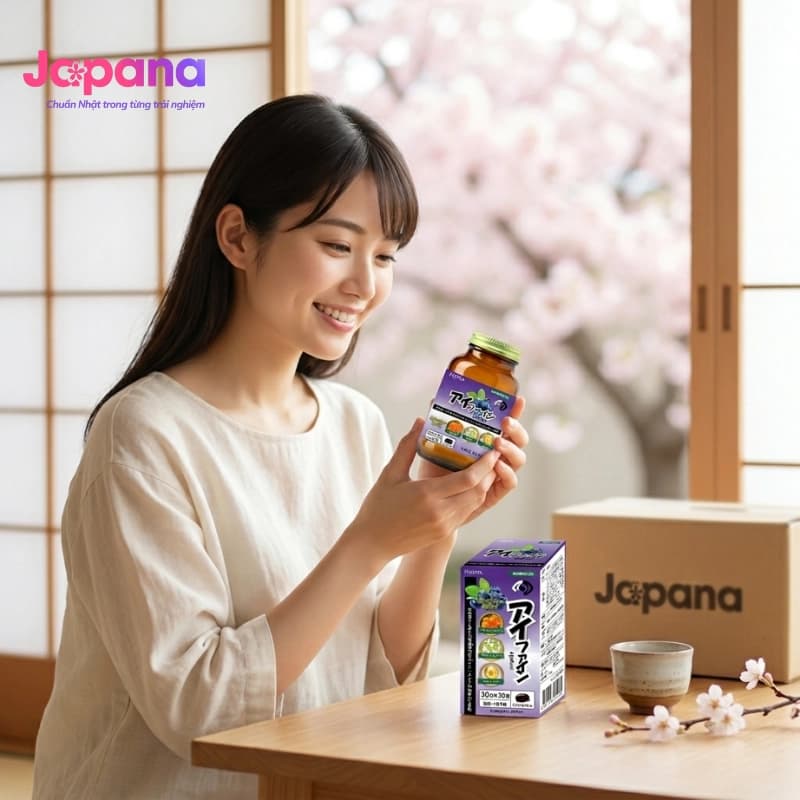 Viên uống bổ mắt Fujina Eyefine 30 viên