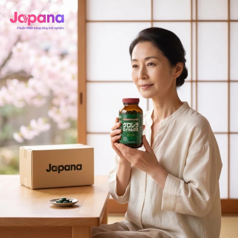 Tảo lục Chlorella Royal DX 1550 viên