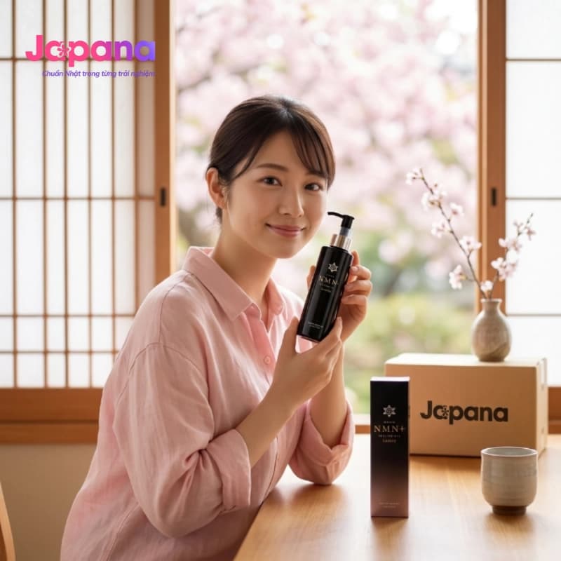 Tẩy tế bào chết Nichiei Bussan Nano NMN+ Peeling Gel Luxury 200g