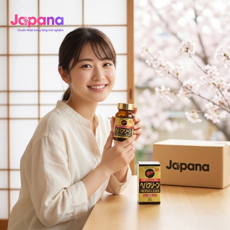 Viên uống bổ gan Ribeto Shoji Hepaclean 60 viên