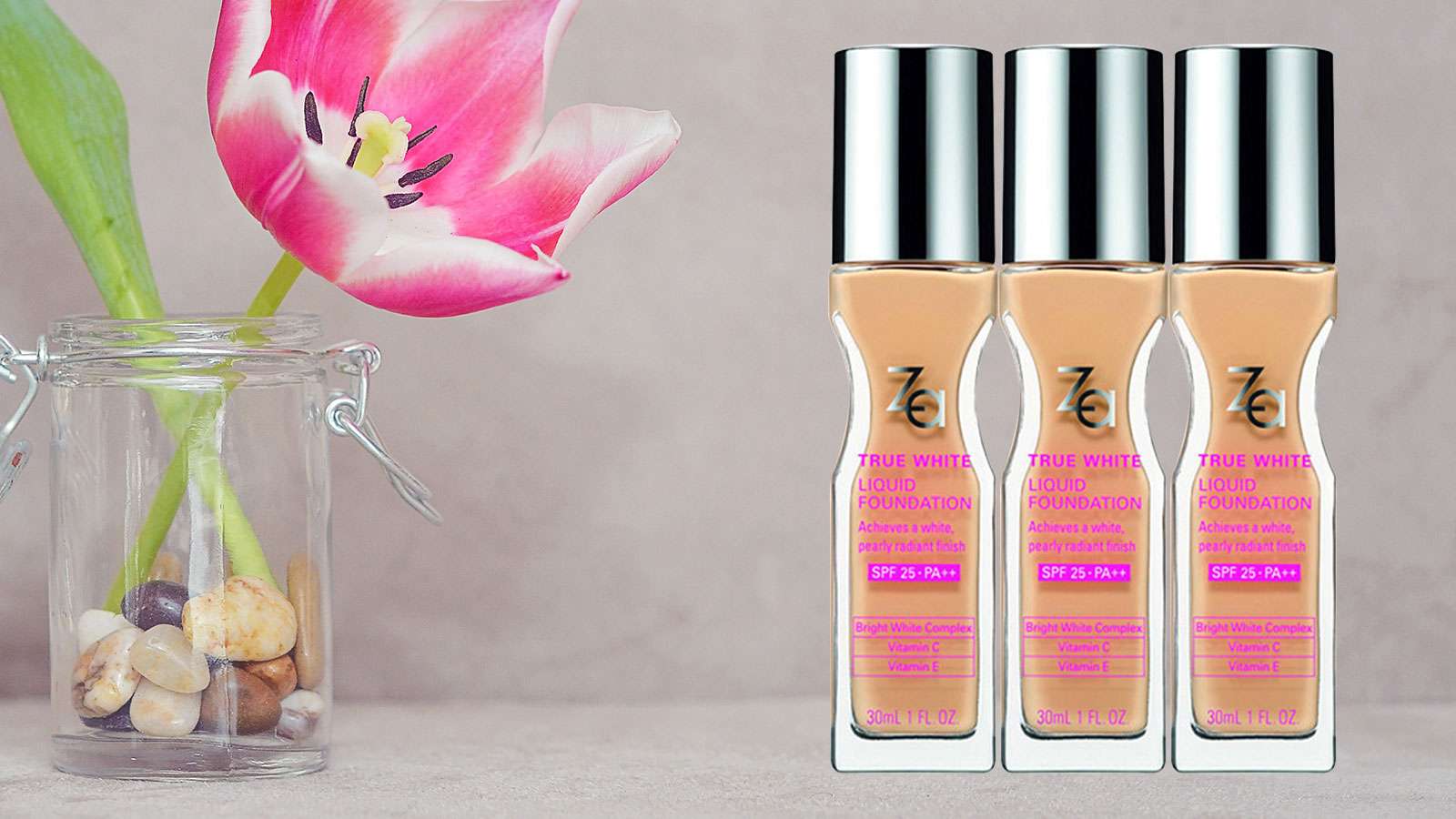 Phấn nền dạng lỏng Za True White 30ml