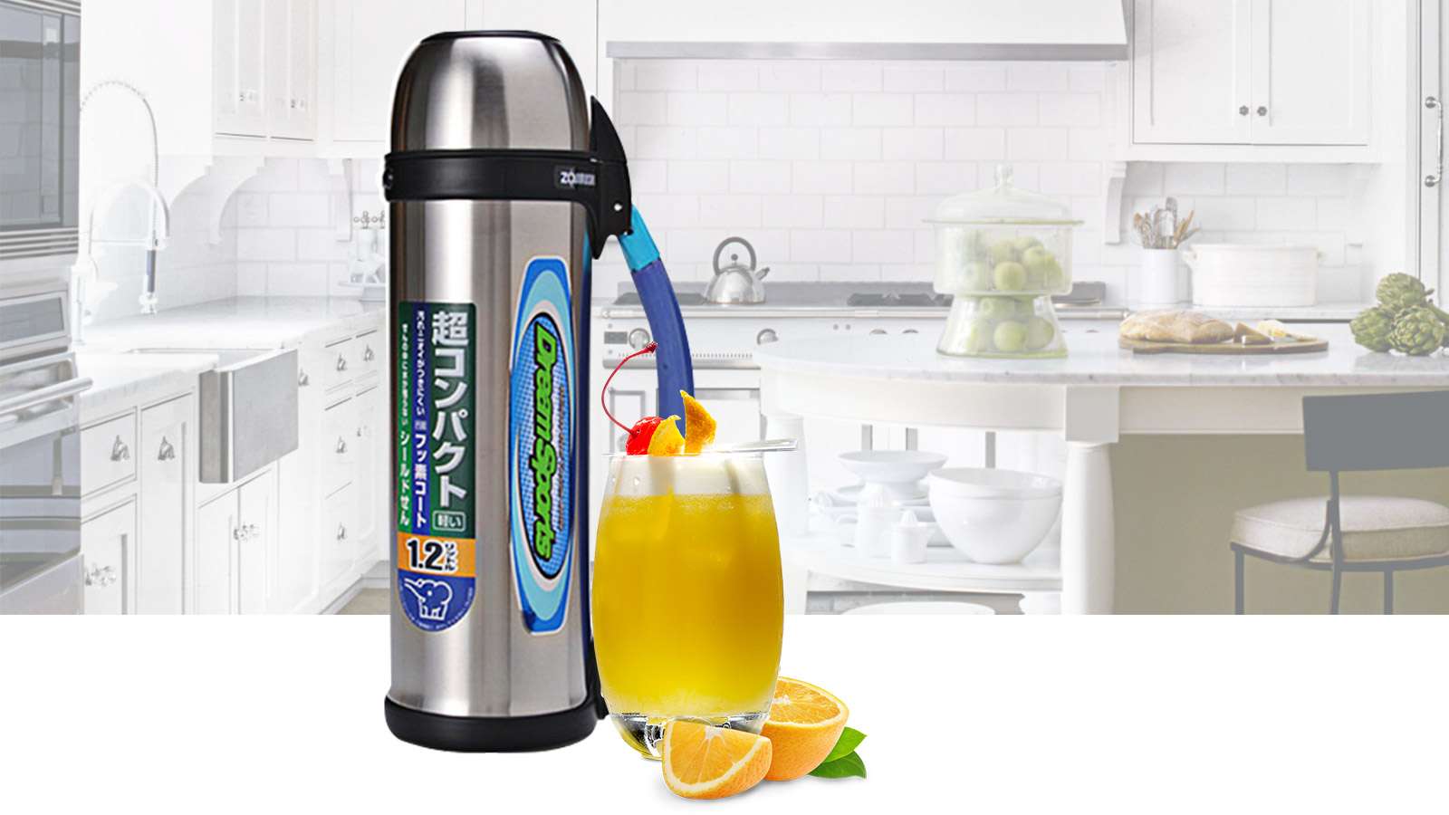 Bình nước lưỡng tính Zojirushi SJ-SD12-XA