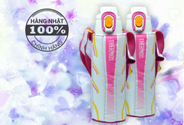 Bình nước giữ nhiệt FEH-502 Pink