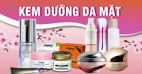Kem dưỡng da mặt Nhật Bản