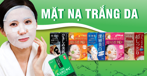 Mặt nạ trắng da Nhật Bản