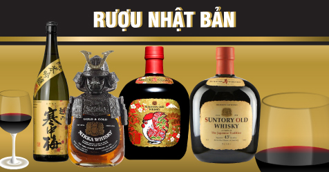 Sảm phẩm Rượu Sake Nhật Bản