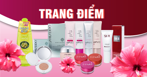 Sảm phẩm trang điểm Nhật Bản