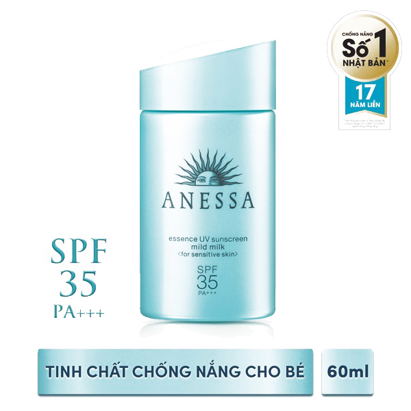 Sữa chống nắng Anessa Essence UV Sunscreen Mild Milk SPF35/PA+++ 60 ml