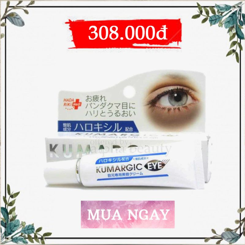 Kem trị thâm quầng mắt Kumargic Eye 20g