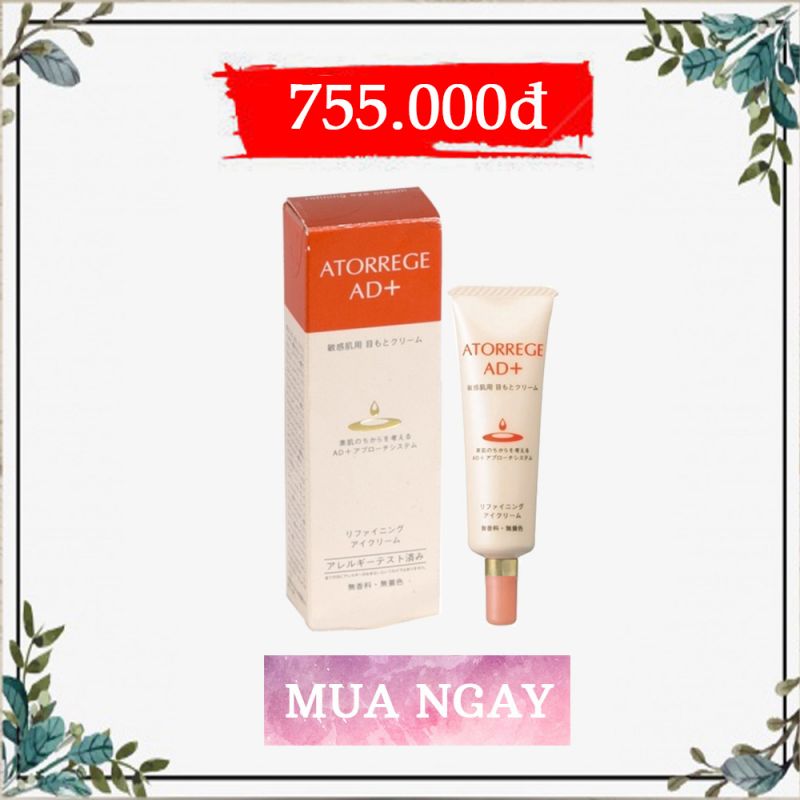 Kem dưỡng vùng mắt Atorrege AD+ Refining Eye Cream