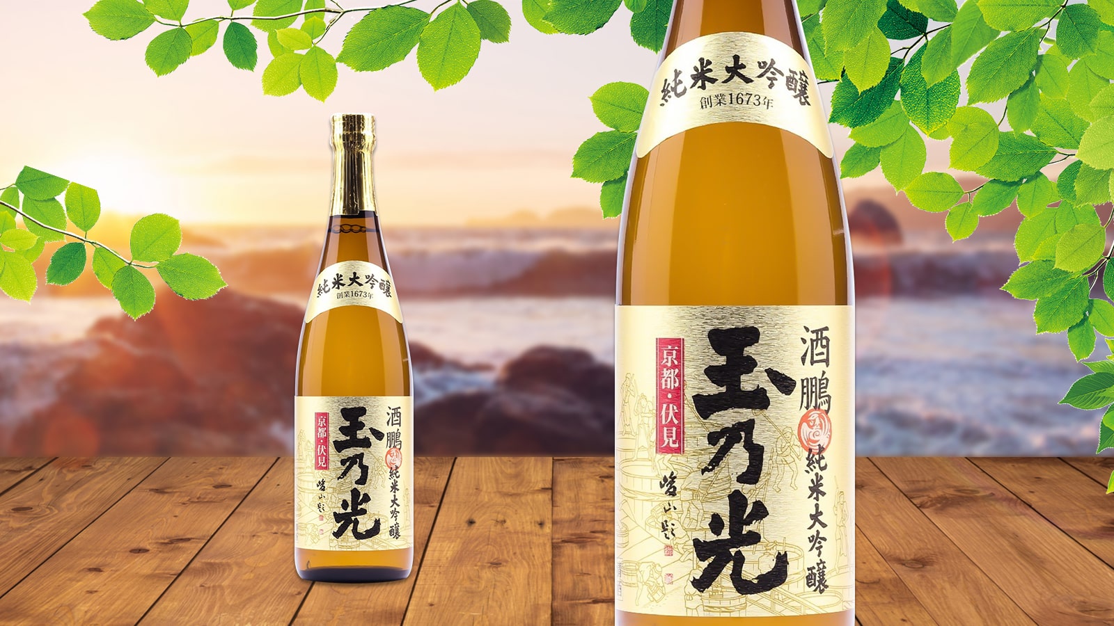 rượu Sake Tamanohikari Junmai Daiginjo Shuho