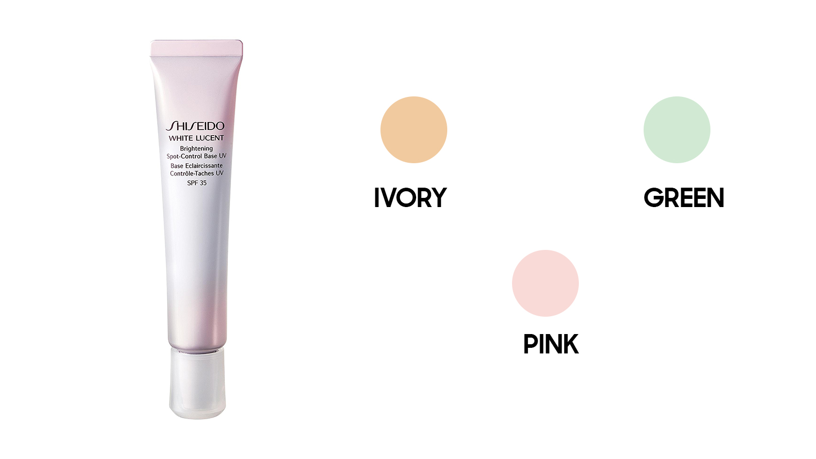 Kem lót làm trắng Shiseido White Lucent Brightening Spot-Control Base UV​