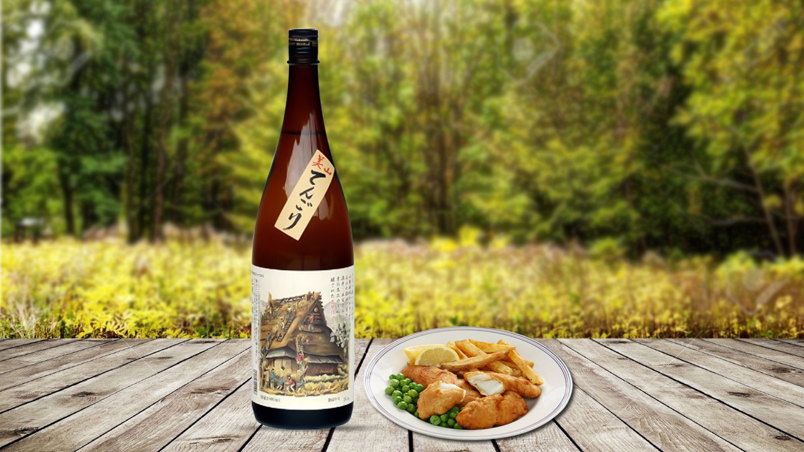 Rượu Sake Oishi Miyama Tengori 1.8L