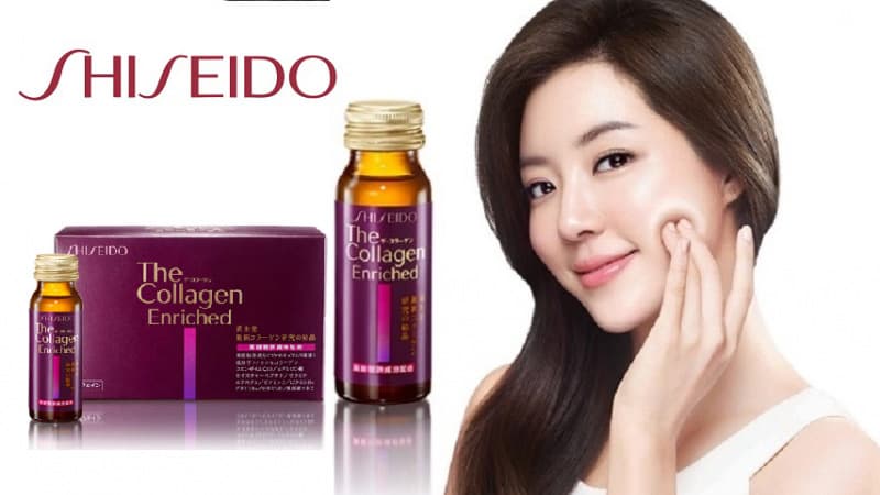 Nước uống Collagen Shiseido Enriched (Hộp 10 chai x 50ml)