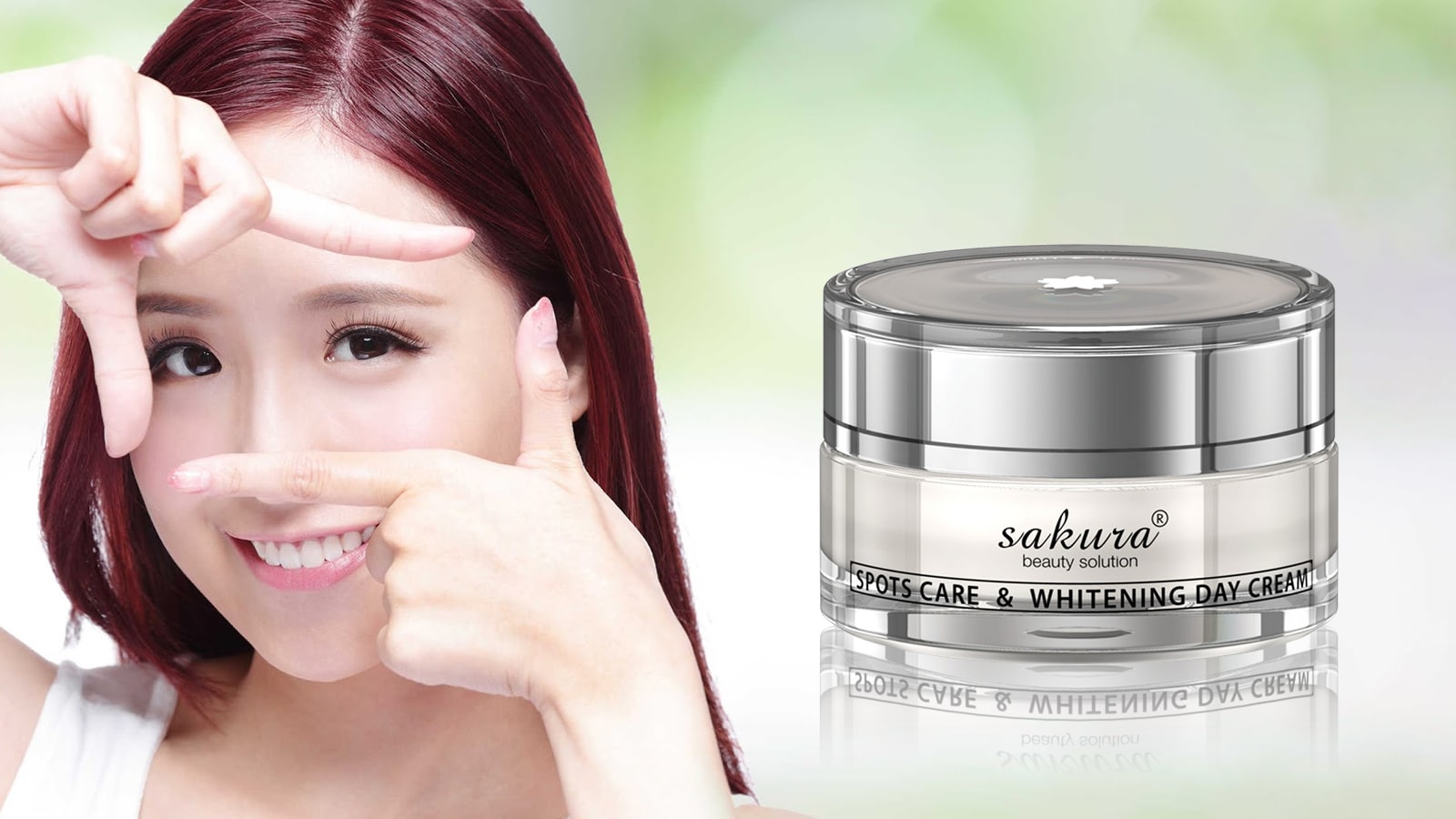 Kem dưỡng trắng da trị nám ban ngày Sakura Spot Care & Whitening Day Cream 30g