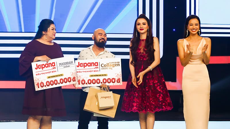 Hoa hậu Diễm Hương, Kiều Ngân và diễn viên Tuyền Mập đã tin dùng sản phẩm của Siêu Thị Nhật Bản Japana