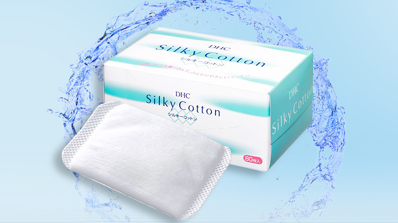 Bông tẩy trang DHC Silky Cotton​ 