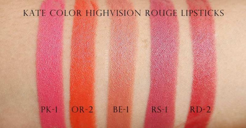 Son lì mịn mượt Kate Color Highvision Rouge 3.4g