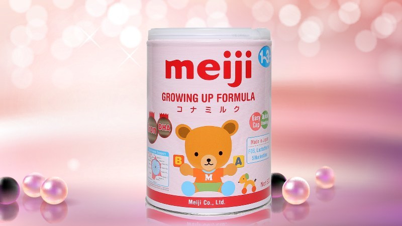 Sữa Meiji EZcube Growing Up Formula Nhật Bản 800g (Cho bé 12 - 36 tháng)​