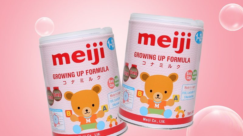Sữa Meiji EZcube Growing Up Formula Nhật Bản 800g (Cho bé 12 - 36 tháng)​