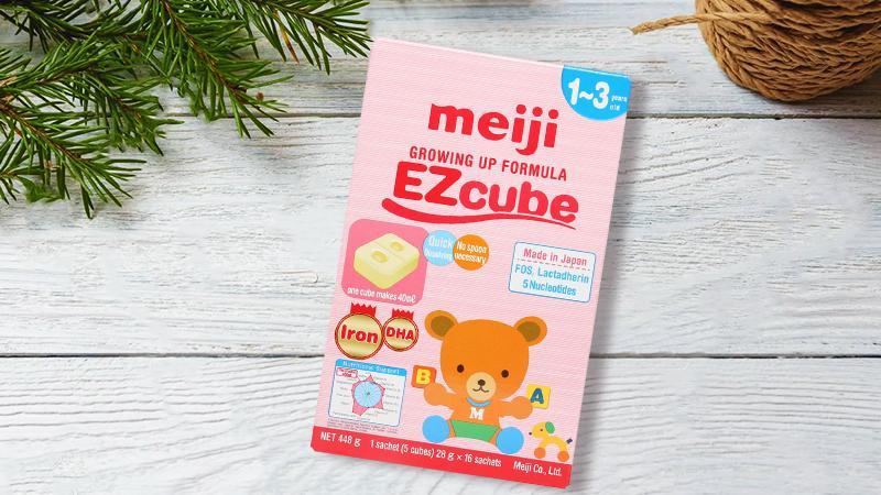Sữa Meiji EZcube Growing Up Formula Nhật Bản 80 viên (Cho bé 12 - 36 tháng)
