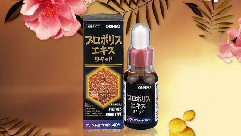  Sữa ong chúa cô đặc Propolis Liquid Orihiro 30ml