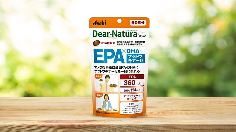 Viên uống bổ não Asahi Dear Natura  240 viên 
