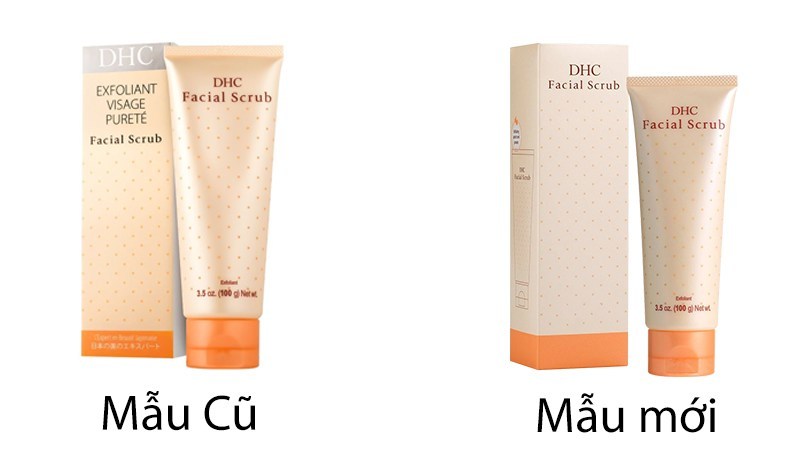 Kem tẩy tế bào chết da mặt DHC Facial Scrub 100g