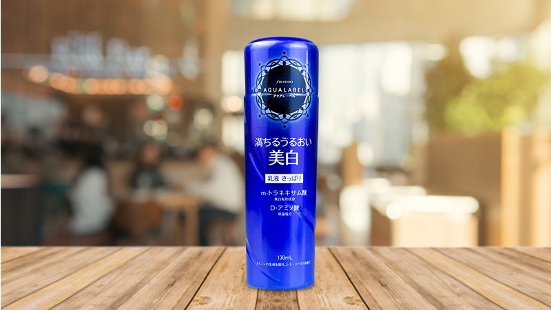 Sữa dưỡng Shiseido Aqualabel White Up Emulsion 130ml (Màu xanh) ​
