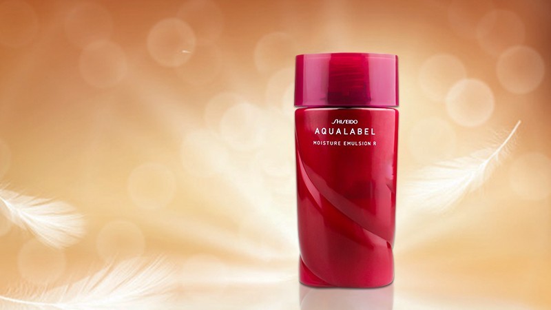 Tinh chất dưỡng trắng da Shiseido Aqualabel 130ml (Màu đỏ)