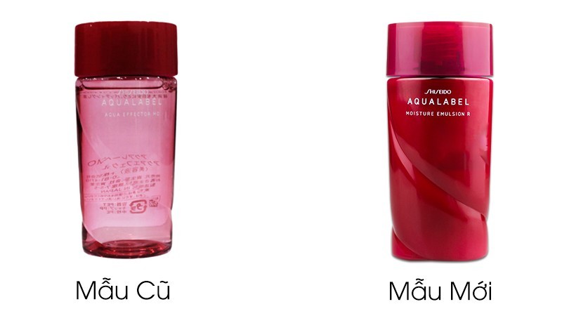 Tinh chất dưỡng trắng da Shiseido Aqualabel 130ml (Màu đỏ)