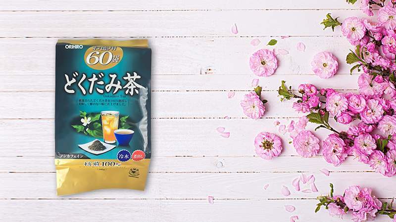 trà diếp cá thải độc Dokudami Orihiro 60 gói