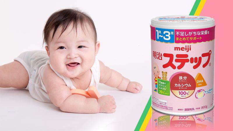 Sữa bột Meiji Step Milk số 9 Nhật Bản 800g