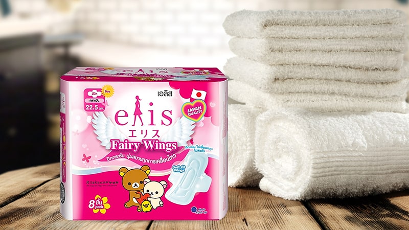 Băng Vệ Sinh Elis Fairy Wings MP 22.5 cm 8 Miếng