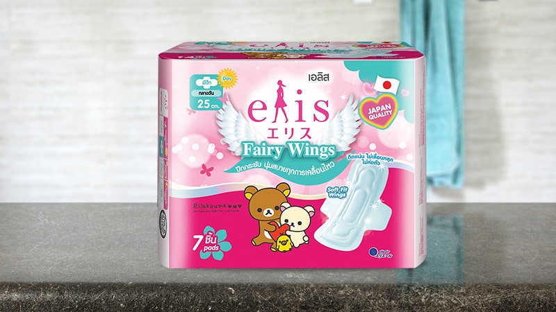 Băng Vệ Sinh Elis Fairy Wings MP 25 cm 7 Miếng