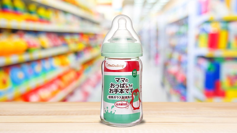 Bình sữa nhựa Chuchu Baby cổ rộng 160ml