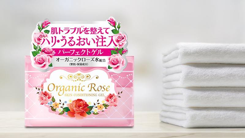 Gel dưỡng Meishoku Organic Rose Skin Conditioner Gel 5 in 1 90g