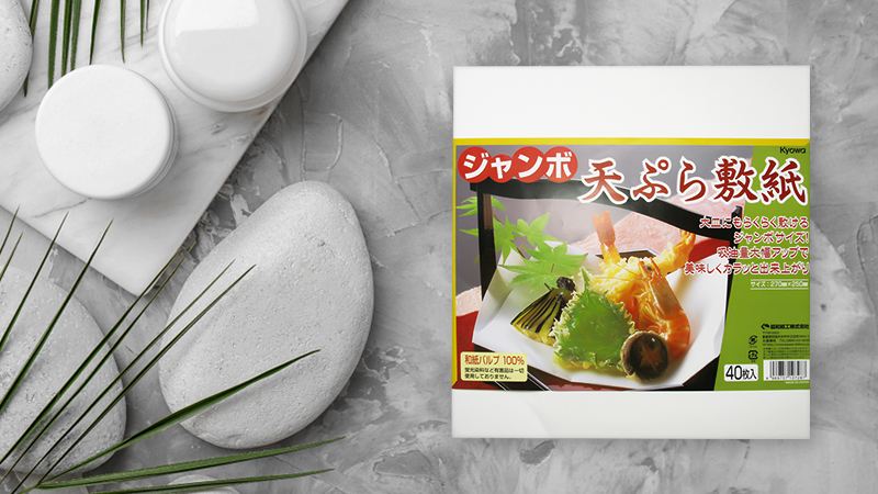 Hộp 40 giấy thấm dầu mỡ đồ chiên rán Nhật Bản