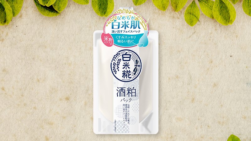 mặt nạ rượu gạo Cosmetex Roland Loshi Mask Sake Nhật Bản 170g