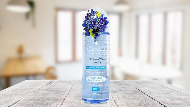 Nước tẩy trang dưỡng trắng Clarista 300ml