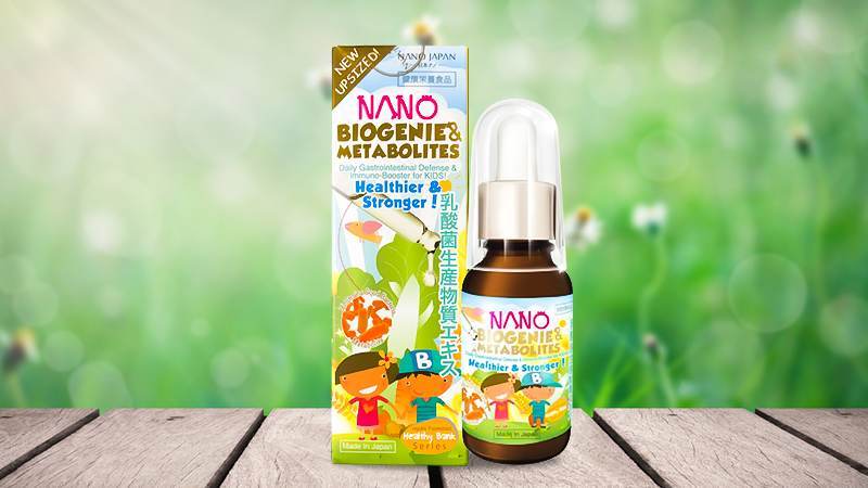 siro tăng đề kháng cho bé Nano Japan Biogenie 45ml