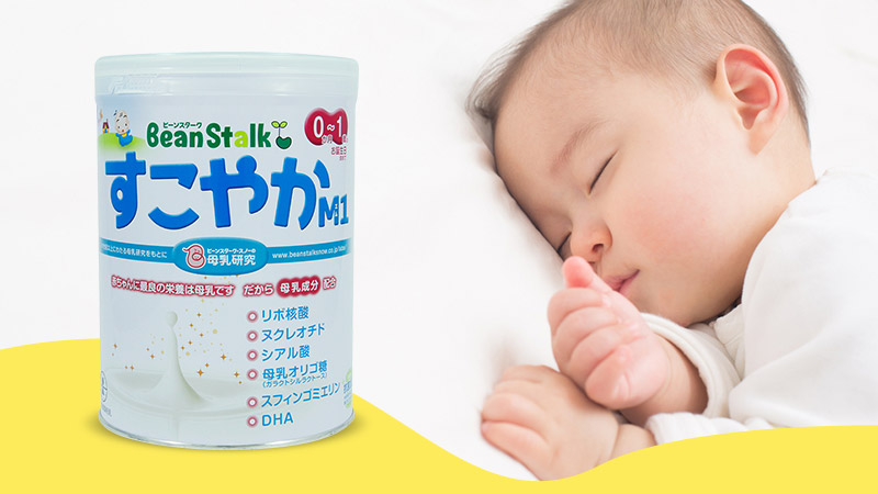 Sữa Beanstalk số 0 Nhật Bản 800g (0-12 tháng)
