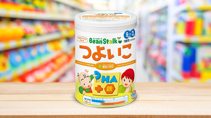 Sữa BeanStalk số 9 Nhật Bản 800g (Cho bé 9-36 tháng)