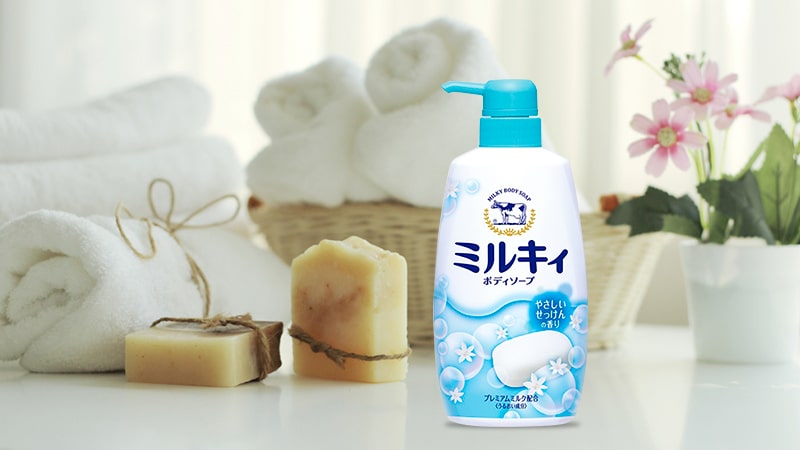 Sữa tắm Milky Boy Soap hương hoa cỏ 550ml