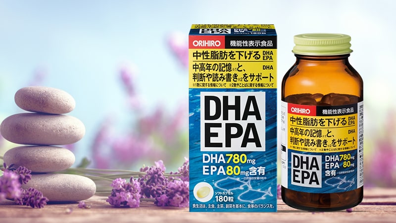 Orihiro DHA EPA Japanese brain supplement 180 tablets