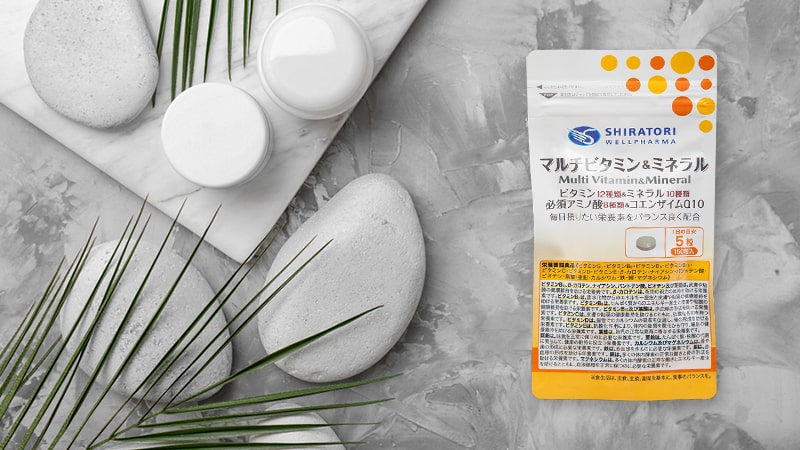 Viên uống bổ sung Vitamin tổng hợp & khoáng chất Shiratori Multi Vitamin & Mineral 150 viên