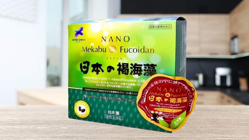 Viên uống hỗ trợ điều trị ung thư Fucoidan Mekabu Nano Japan 180 viên