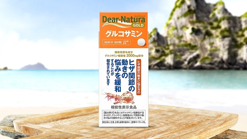 Viên uống bổ xương khớp Glucosamine Asahi Dear Natura 360 viên