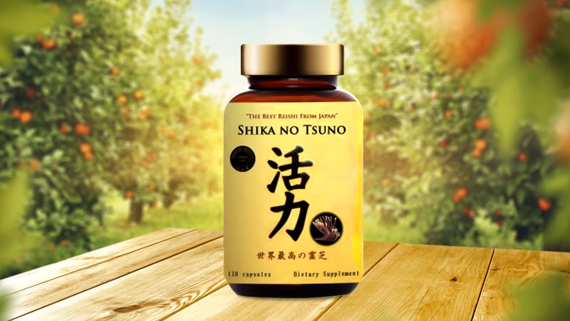 Viên uống nấm linh chi sừng hươu Mirako Organic Shika No Tsuno 120 viên